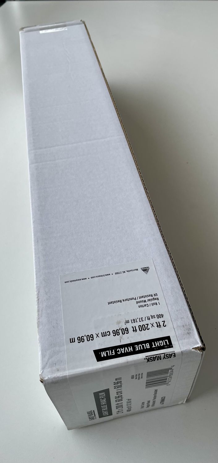 Trimaco 1.5mil Easy Mask® HVAC Film - 24" x 200'