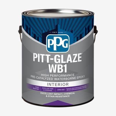 PPG Pitt-Glaze WB1 High Performance Pre-Catalyzed Waterborne Epoxy PPG Pitt-Glaze WB1 High Performance Pre-Catalyzed Waterborne Epoxy