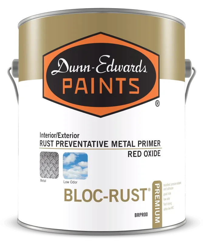 Dunn Edwards BLOC-RUST® Premium Interior/Exterior Rust Preventative Metal Primer