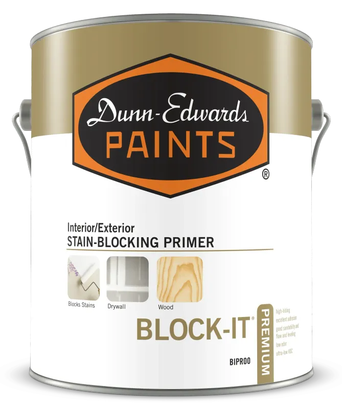Dunn Edwards BLOCK-IT® Premium Interior/Exterior Stain-Blocking Primer