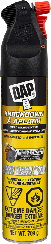 Dap Water Based Knockdown Spray Texture