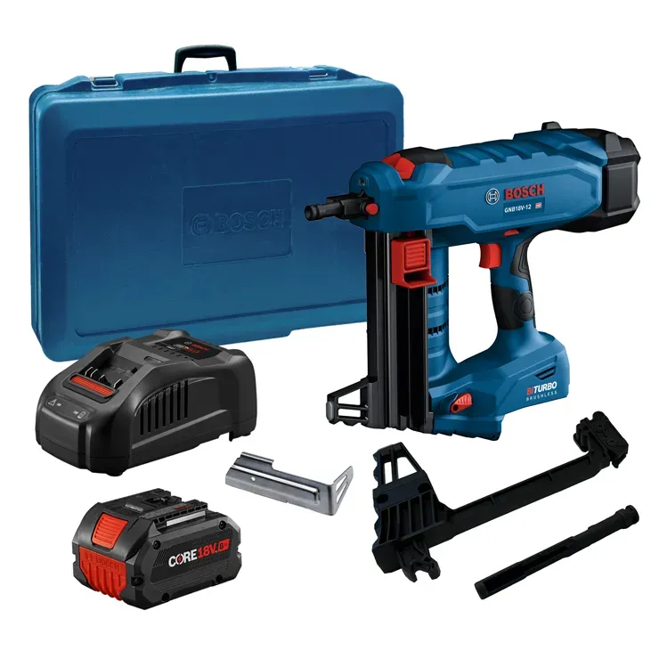 Bosch PROFACTOR™ 18V Concrete Nailer Kit with (1) CORE18V® 8 Ah High Power Battery Bosch PROFACTOR™ 18V Concrete Nailer Kit with (1) CORE18V® 8 Ah High Power Battery