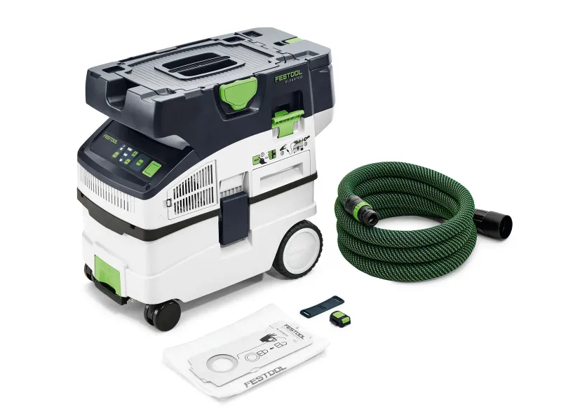 Festool CTC MIDI I HEPA-Basic Cordless Mobile Dust Extractor CLENTEC Festool CTC MIDI I HEPA-Basic Cordless Mobile Dust Extractor CLENTEC