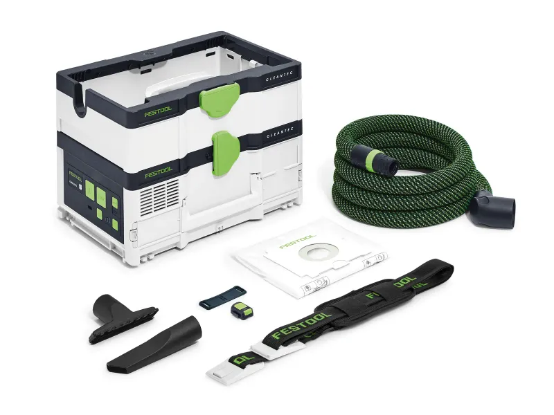 Festool CTC SYS I HEPA-Basic Cordless Mobile Dust Extractor CLEANTEC Festool CTC SYS I HEPA-Basic Cordless Mobile Dust Extractor CLEANTEC