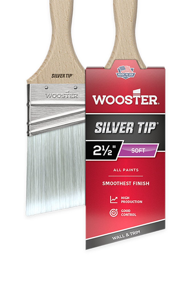 Wooster Silver Tip Angle Sash Brush