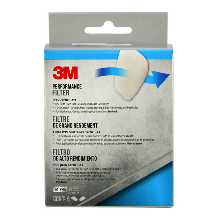 3M™ P95 5P71 Particulate Filter - 6 Pack 3M™ P95 5P71 Particulate Filter - 6 Pack