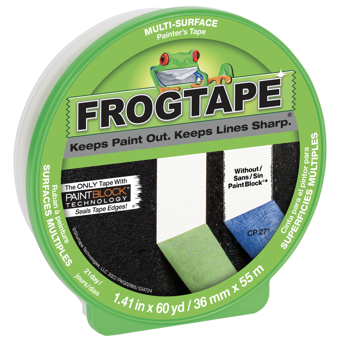 FrogTape® Multi-Surface Painter's Tape