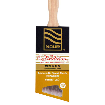 Nour Tradition Medium Flex Angular Sash Brush