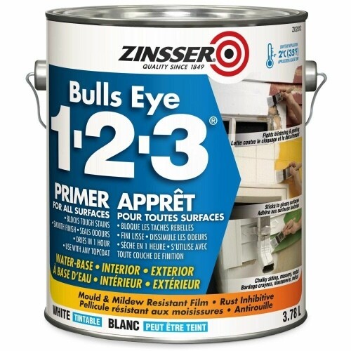 Zinsser® Bulls Eye 123 Water Based Primer
