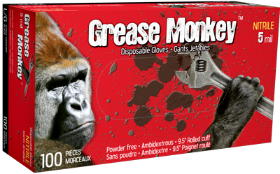 Watson Gloves Grease Monkey 5mil Nitrile Gloves - 100 pack