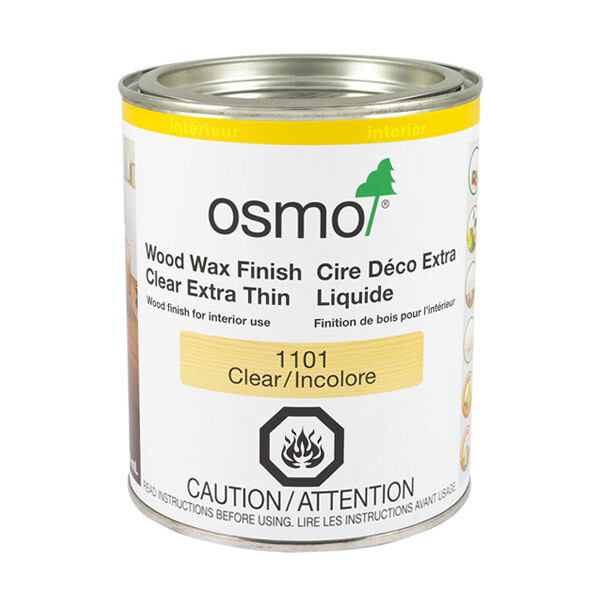 Osmo Wood Wax Finish Clear Extra Thin Osmo Wood Wax Finish Clear Extra Thin