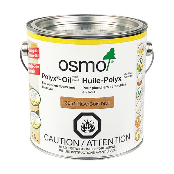 Osmo Wood PolyX-Oil High Solid - Raw Osmo Wood PolyX-Oil High Solid - Raw
