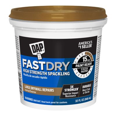 Dap Fast Dry Premium Spackling - 946ml Dap Fast Dry Premium Spackling - 946ml