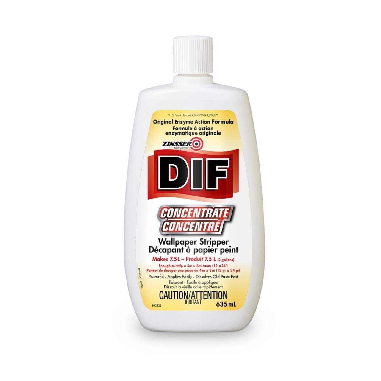 Zinsser® DIF Concentrate Wallpaper Stripper Zinsser® DIF Concentrate Wallpaper Stripper