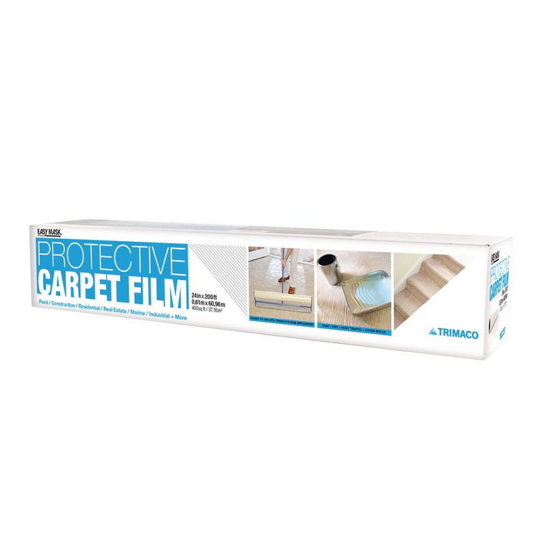 Trimaco 2mil Easy Mask® Protective Carpet Film - 24" x 200'