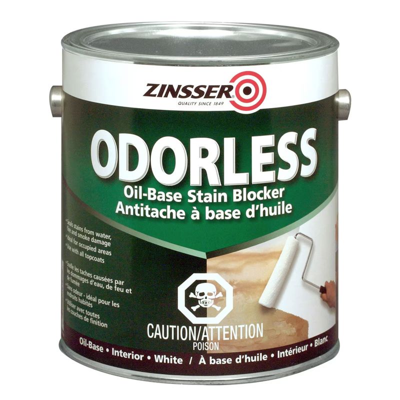 Zinsser® Odourless Oil-Base Stain Blocking Primer Zinsser® Odourless Oil-Base Stain Blocking Primer