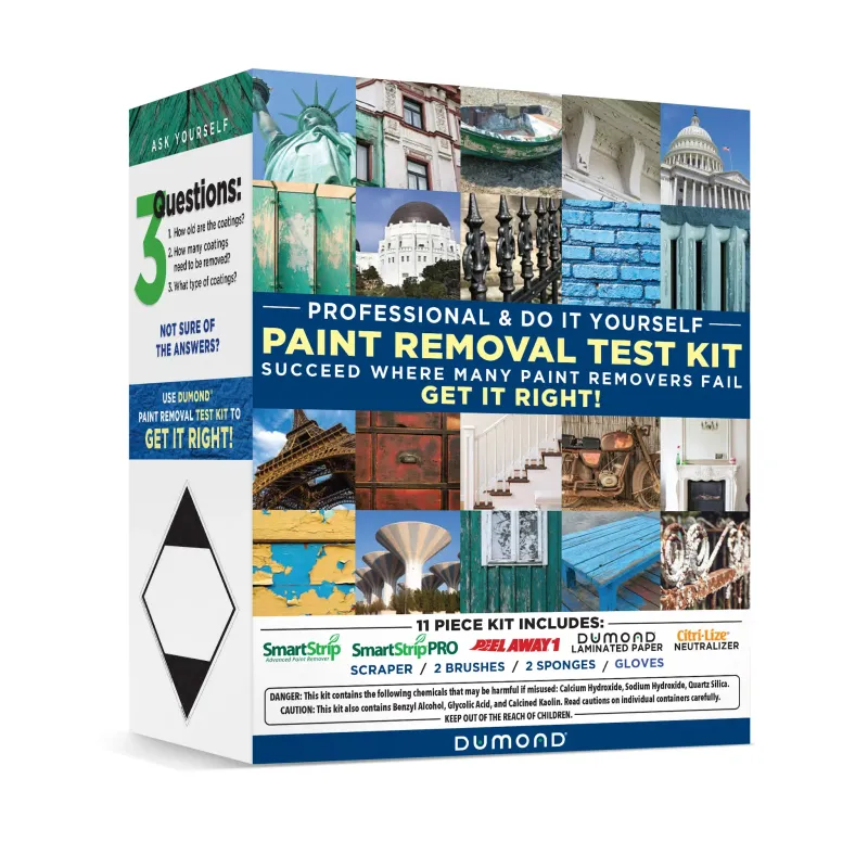 Dumond® Paint Removal Test Kit Dumond® Paint Removal Test Kit