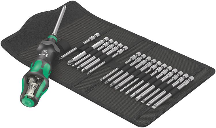 Wera Kraftform Kompakt Turbo Imperial 1, 19 pieces