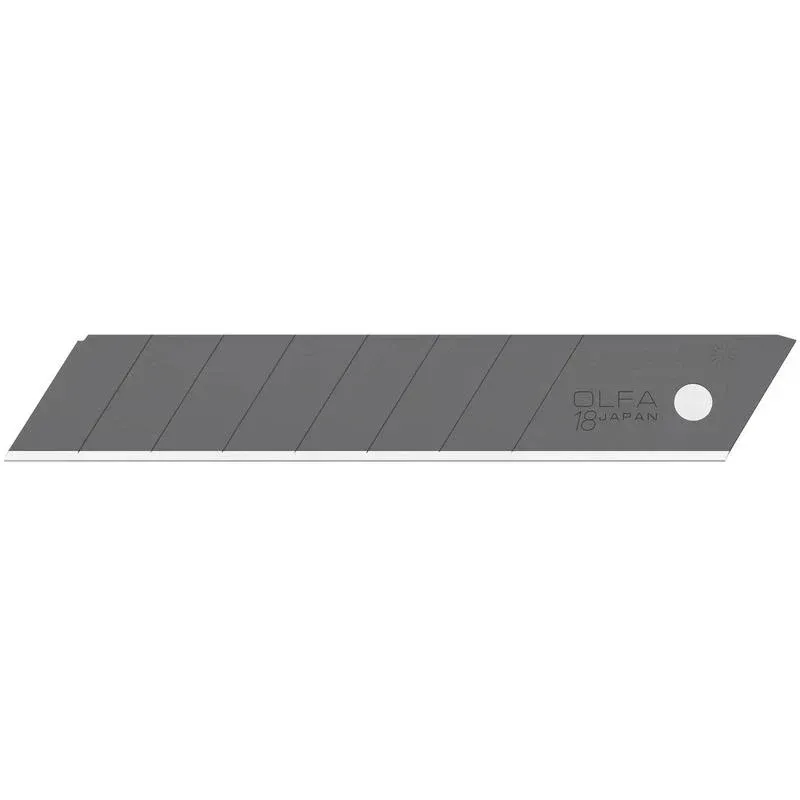 Olfa 18mm LBB Ultra-Sharp Black Snap Blade - 50 Pack Olfa 18mm LBB Ultra-Sharp Black Snap Blade - 50 Pack