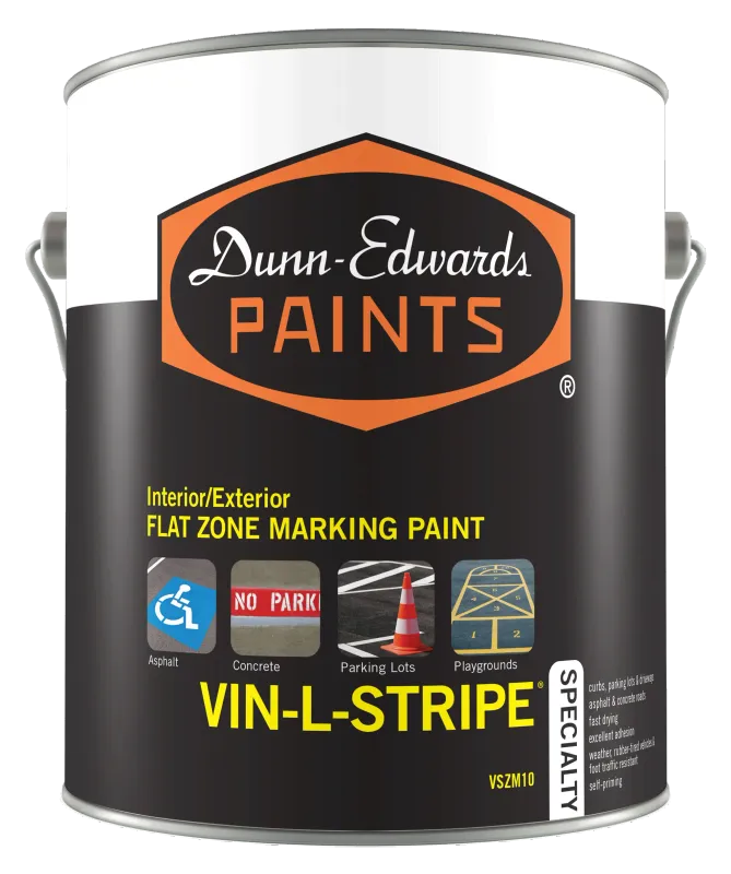 Dunn Edwards Vin-L-Stripe Interior/Exterior Flat Zone Marking Paint