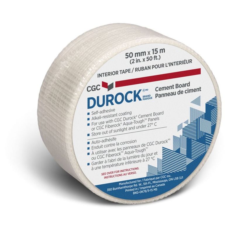 CGC Durock Cement Board Tape - 2" x 50'