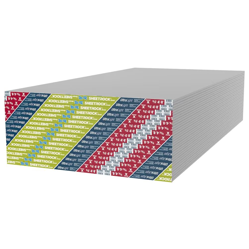 CGC Sheetrock Firecode X Drywall Panel - 5/8 CGC Sheetrock Firecode X Drywall Panel - 5/8" x 4' x 8'