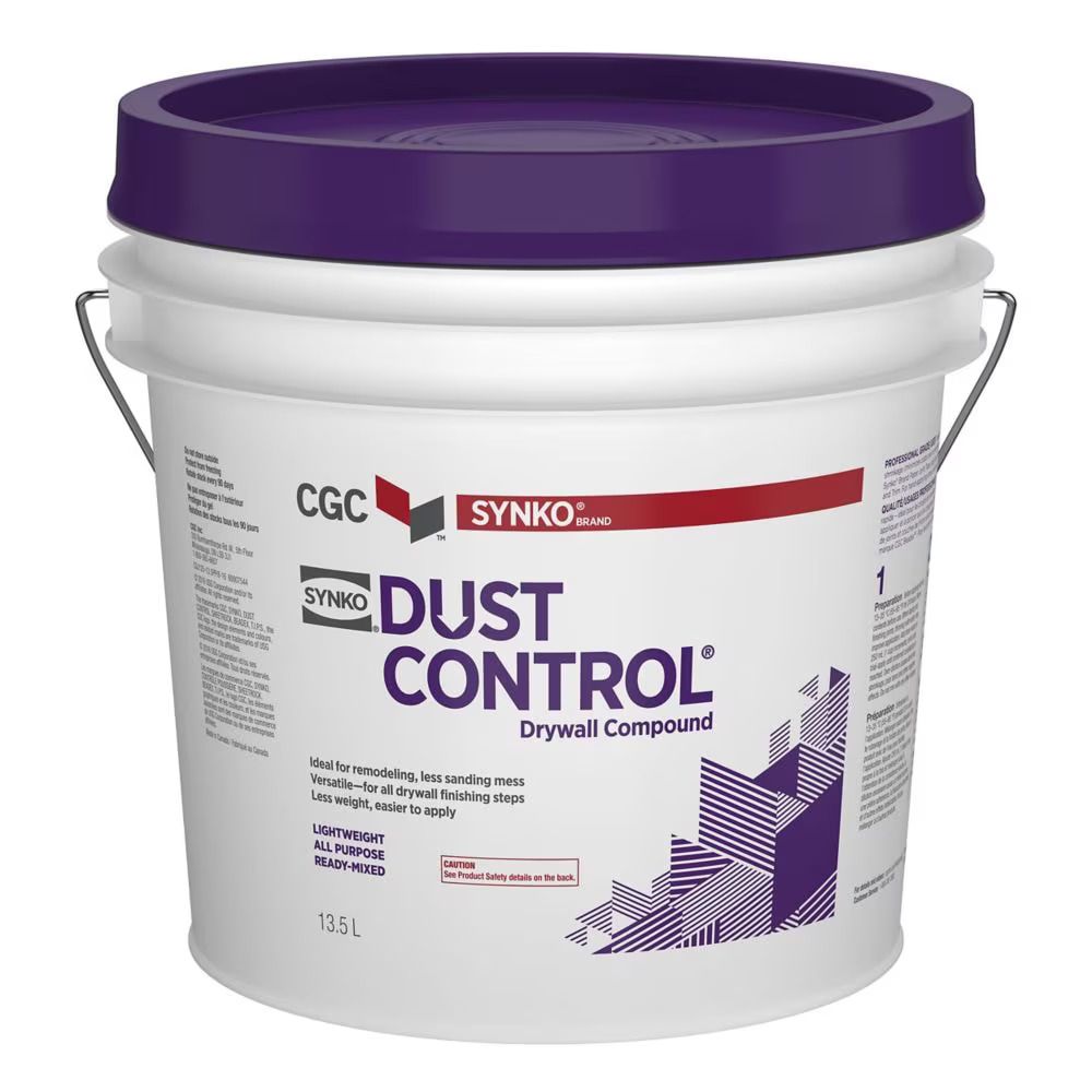 CGC Synko Dust Control Drywall Compound, 13.5L