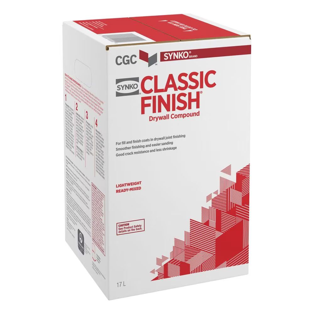 CGC Synko Classic Finish Drywall Compound, 17L