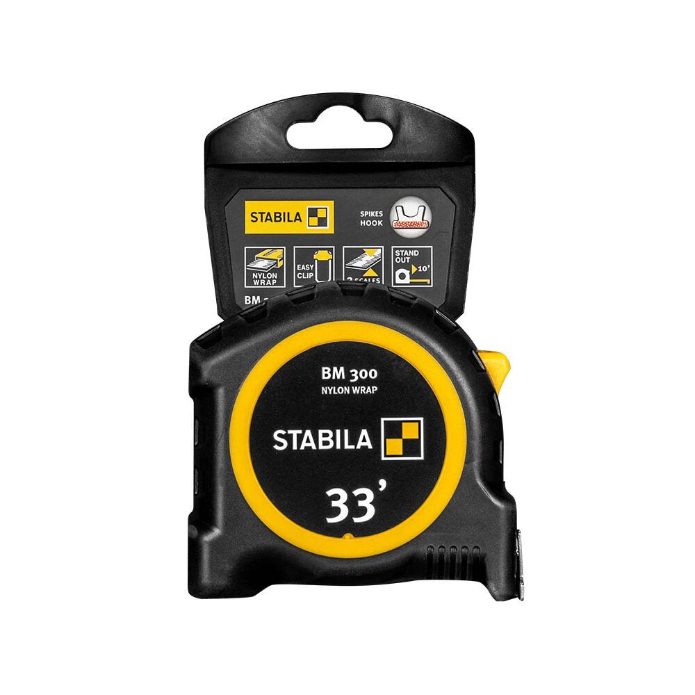 Stabila BM 300 Pocket Tape - 33'