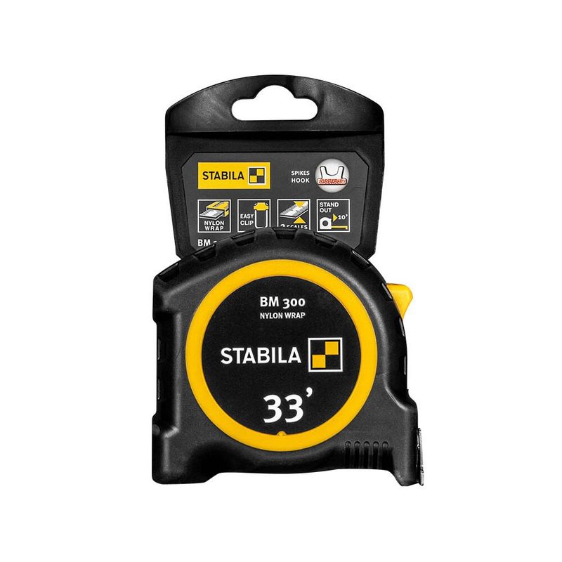 Stabila BM 300 Pocket Tape - 33'