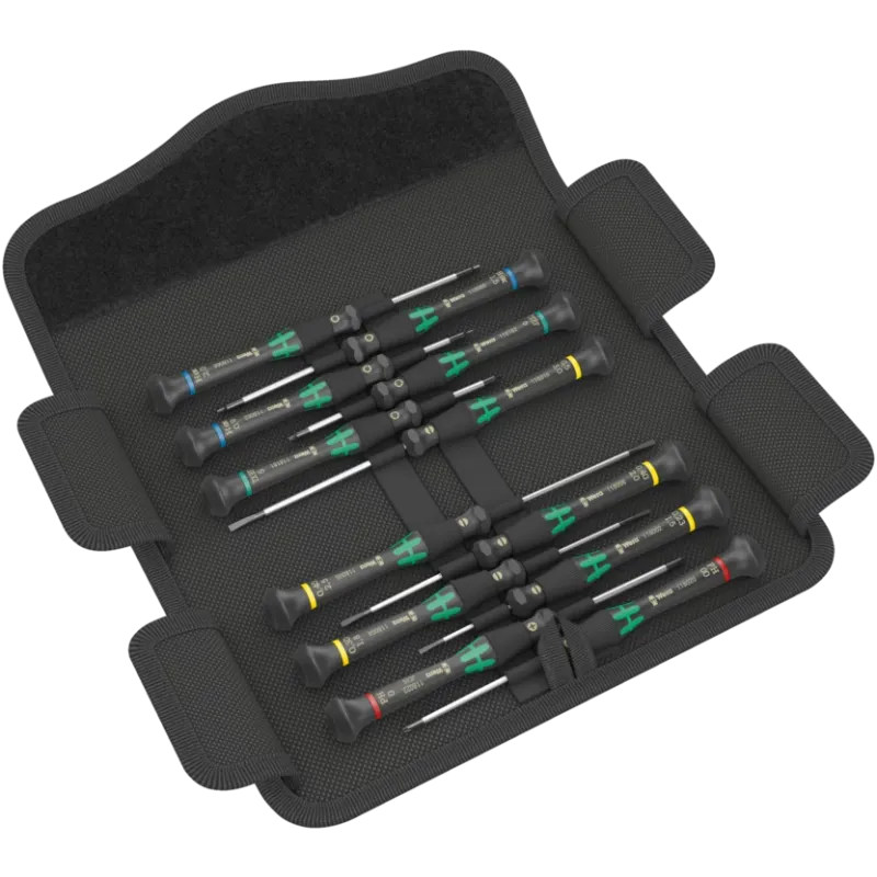Wera Kraftform Micro 12 Universal 1 screwdriver set for electronic applications Wera Kraftform Micro 12 Universal 1 screwdriver set for electronic applications