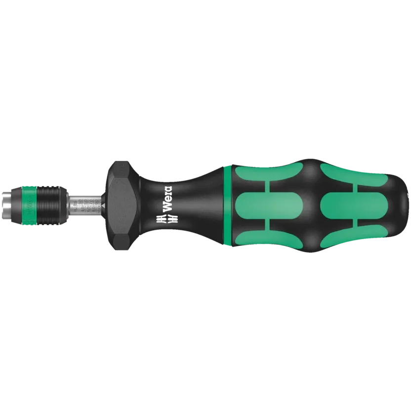 Wera Series 7400 Kraftform adjustable torque screwdrivers (2.5-29.0 in. lbs.) with Rapidaptor quick-release chuck