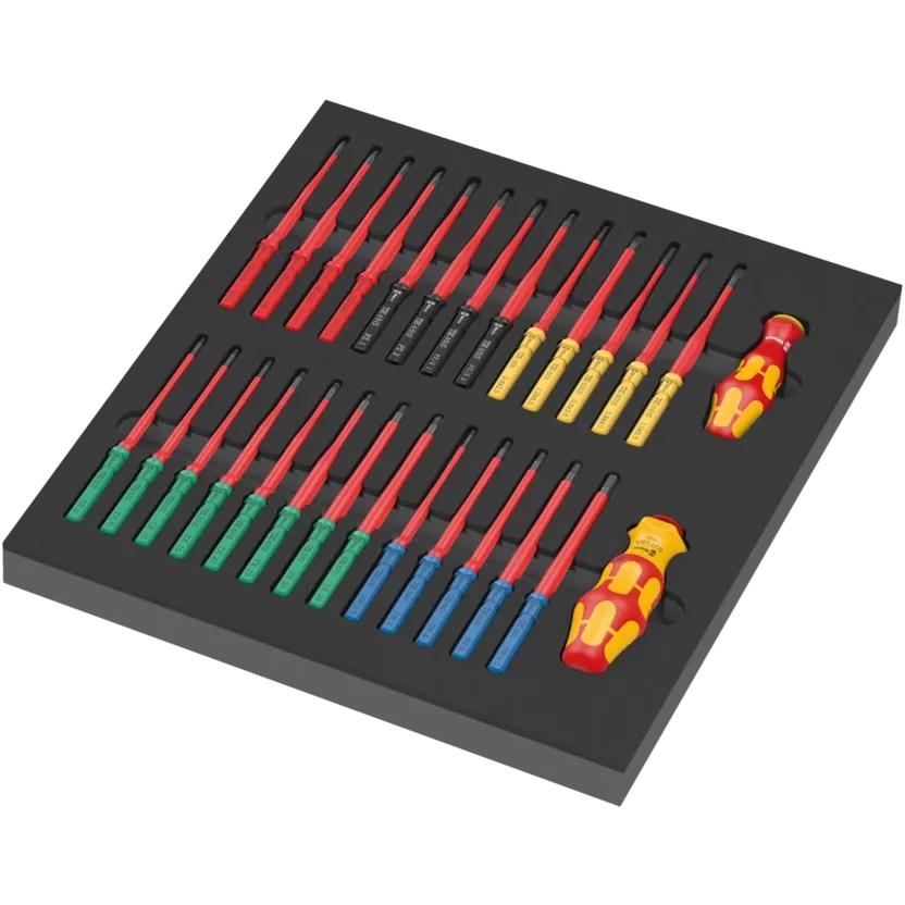 Wera 9751 Foam insert Kraftform Kompakt VDE set 1