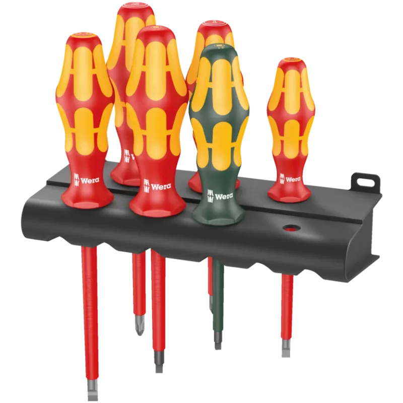 Wera 160 i/168 i/6 Rack Screwdriver set Kraftform Plus Series 100, and rack Wera 160 i/168 i/6 Rack Screwdriver set Kraftform Plus Series 100, and rack