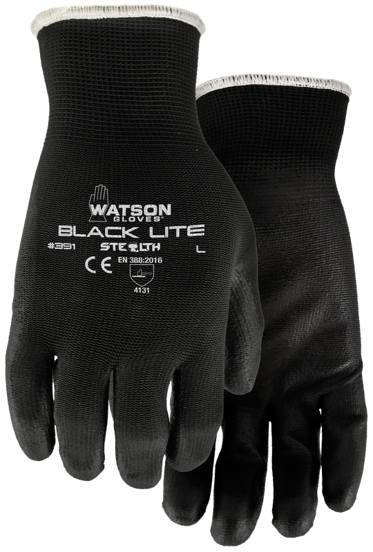 Watson Gloves 391 Stealth Black Lite Gloves
