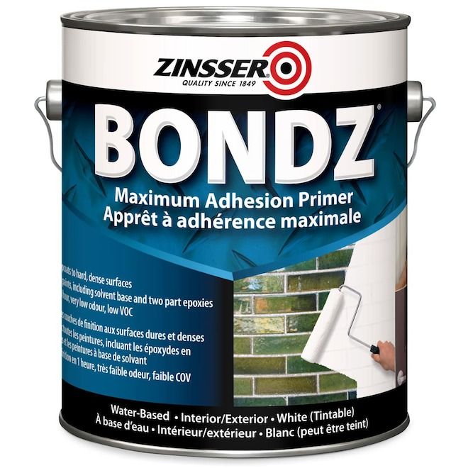 Zinsser® BONDZ® Maximum Adhesion Primer Zinsser® BONDZ® Maximum Adhesion Primer