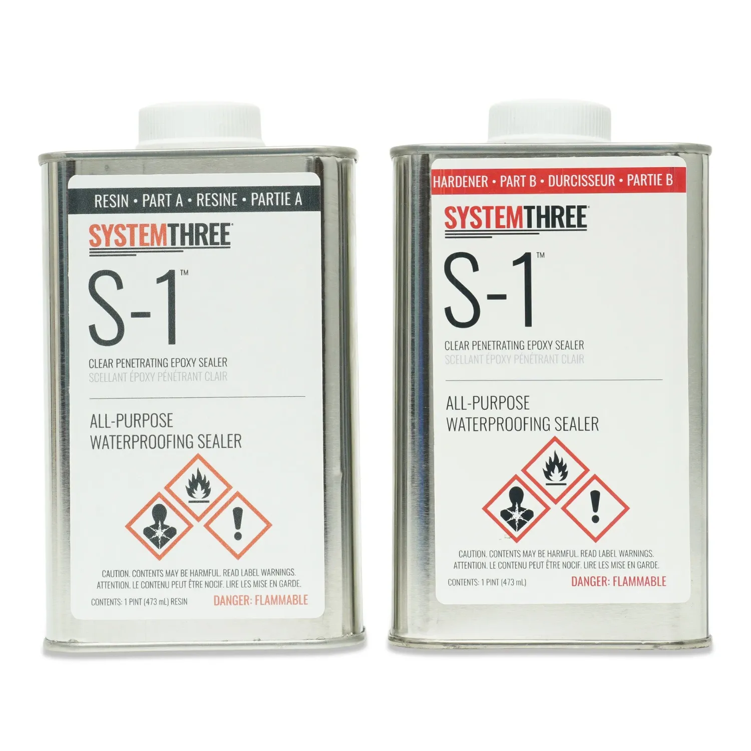 System Three S-1 Sealer - Clear Penetrating Epoxy Sealer System Three S-1 Sealer - Clear Penetrating Epoxy Sealer
