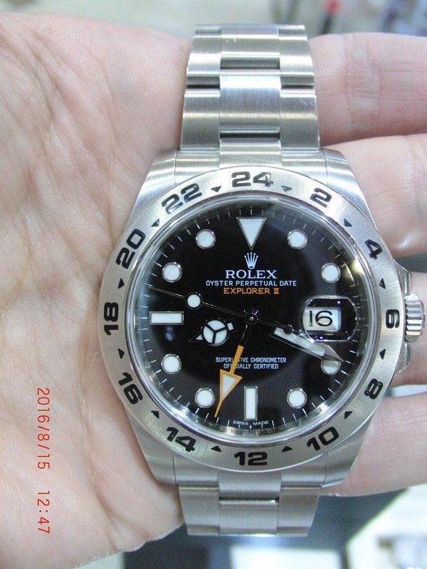 Rolex Explorer II 42mm Steel 216570
