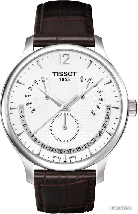 Мужские наручные часы Tissot Tradition Perpetual Calendar T063.637.16.037.00