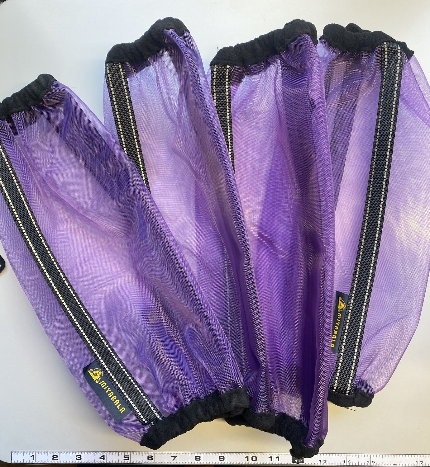 Purple Fly Boots for Horses