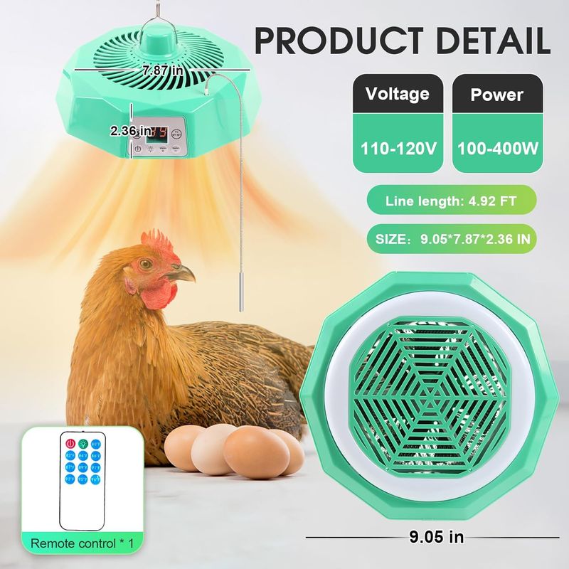 400 Watt Chicken Coop Heater