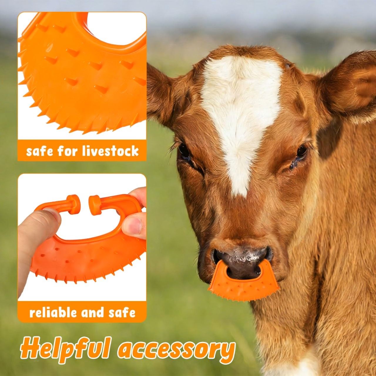 10pcs Calf Nose Clamps