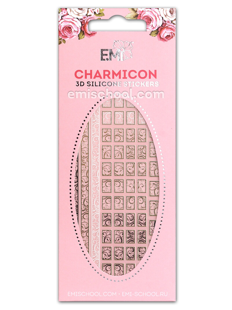 Charmicon 3D Silicone Stickers #75 Swirl