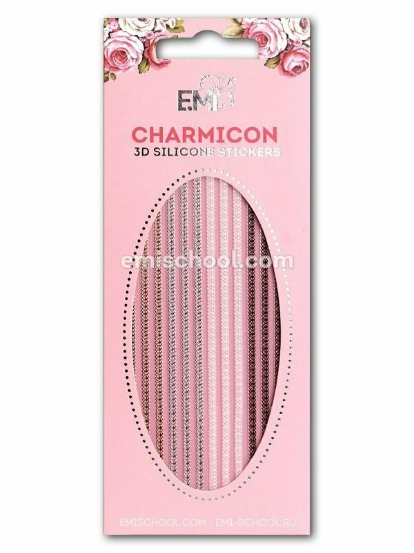 Charmicon 3D Silicone Stickers Ornament MIX #3