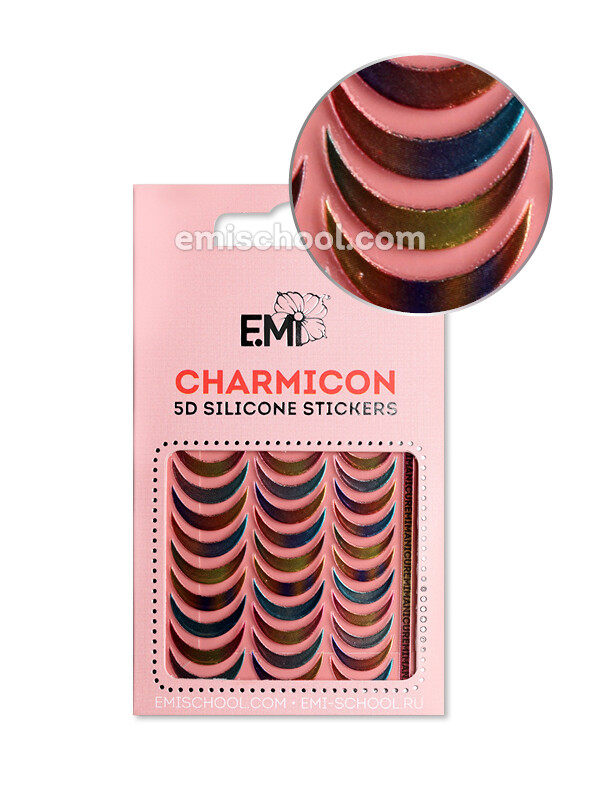 Charmicon 3D Silicone Stickers #101 Lunula