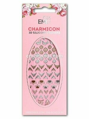 Charmicon 3D Silicone Stickers Lunula MIX #6
