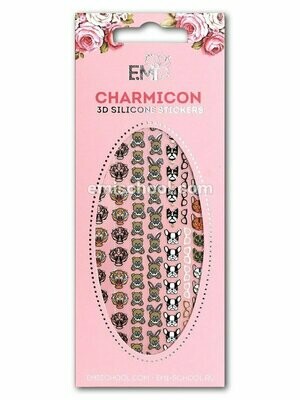 Charmicon 3D Silicone Stickers #61 Icons