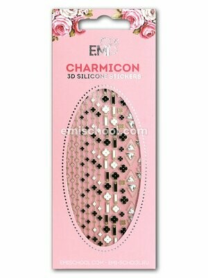 Charmicon 3D Silicone Stickers #59 Chain MIX