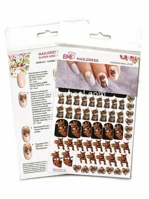 Naildress Slider Design Cats