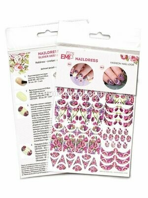 Naildress Slider Design Spring Bouquet
